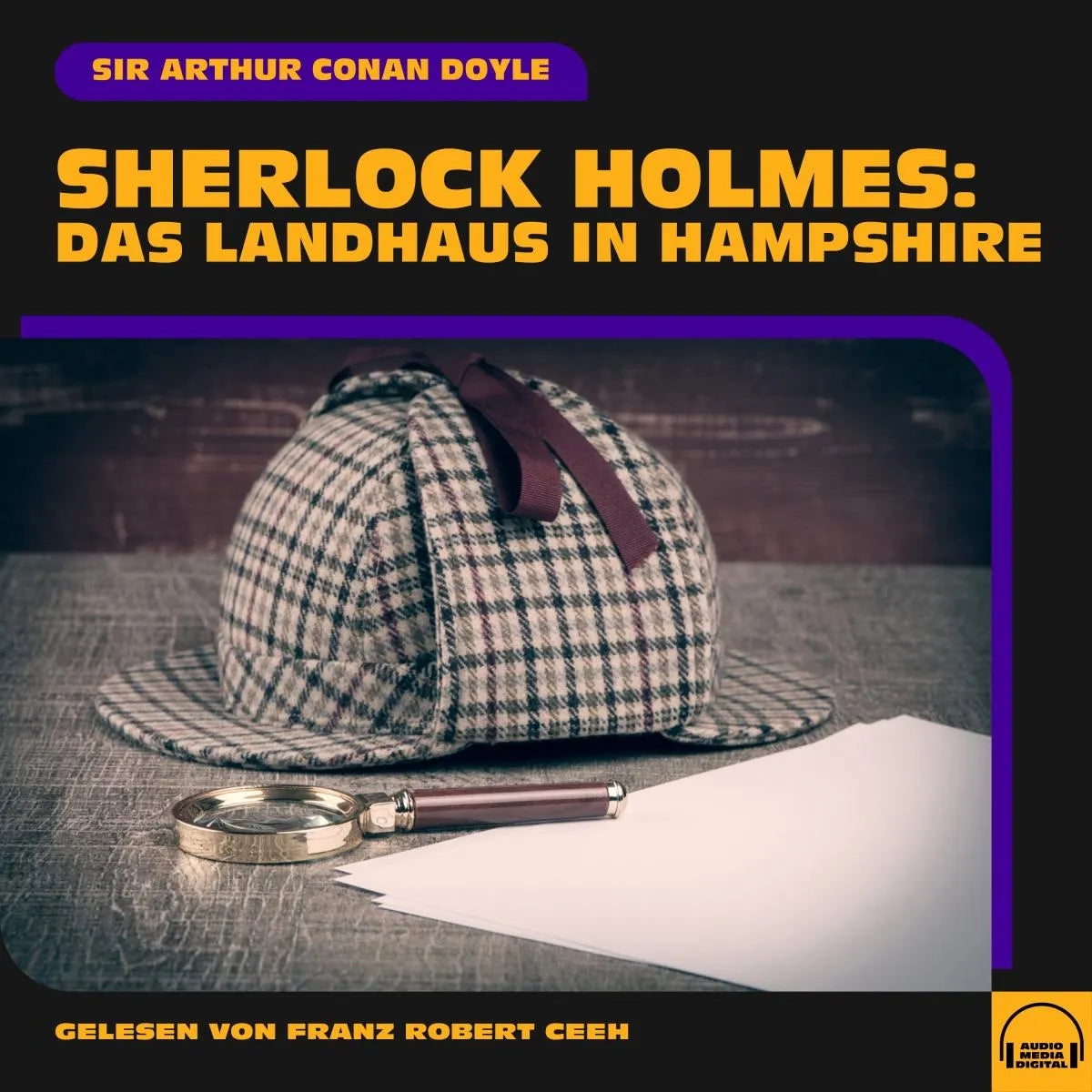 Cover: Sherlock Holmes: Das Landhaus in Hampshire (Hörbuch Download) von Sir Arthur Conan Doyle