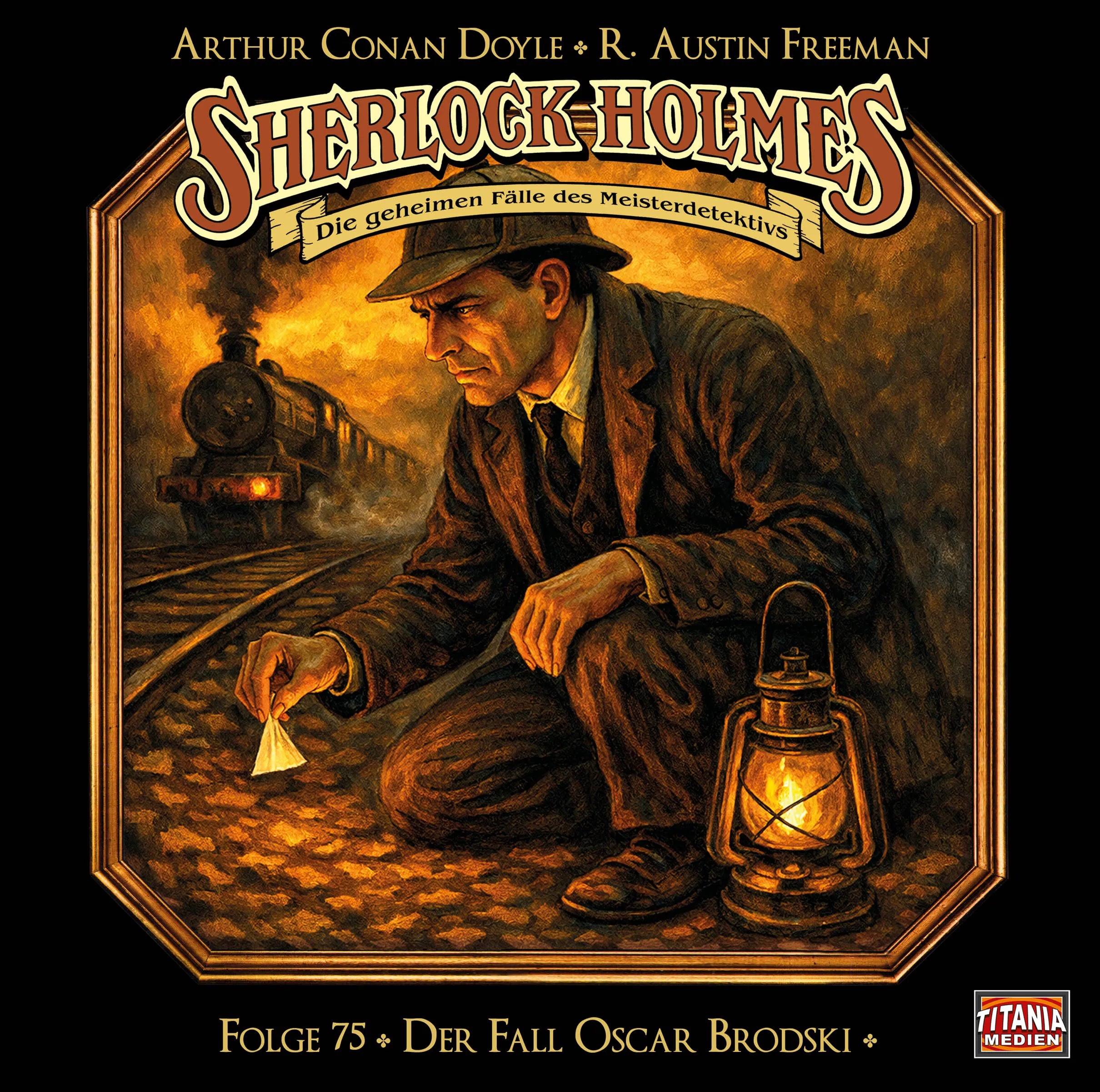 Cover: Sherlock Holmes - Folge 75 (Hörbuch CD) von Sir Arthur Conan Doyle
