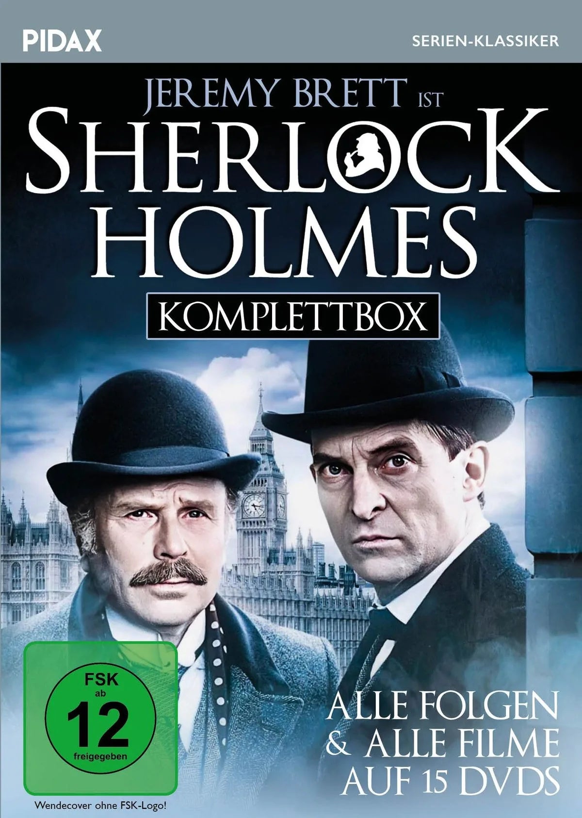 Sherlock Holmes (mit Jeremy Brett) - Komplettbox - DVD