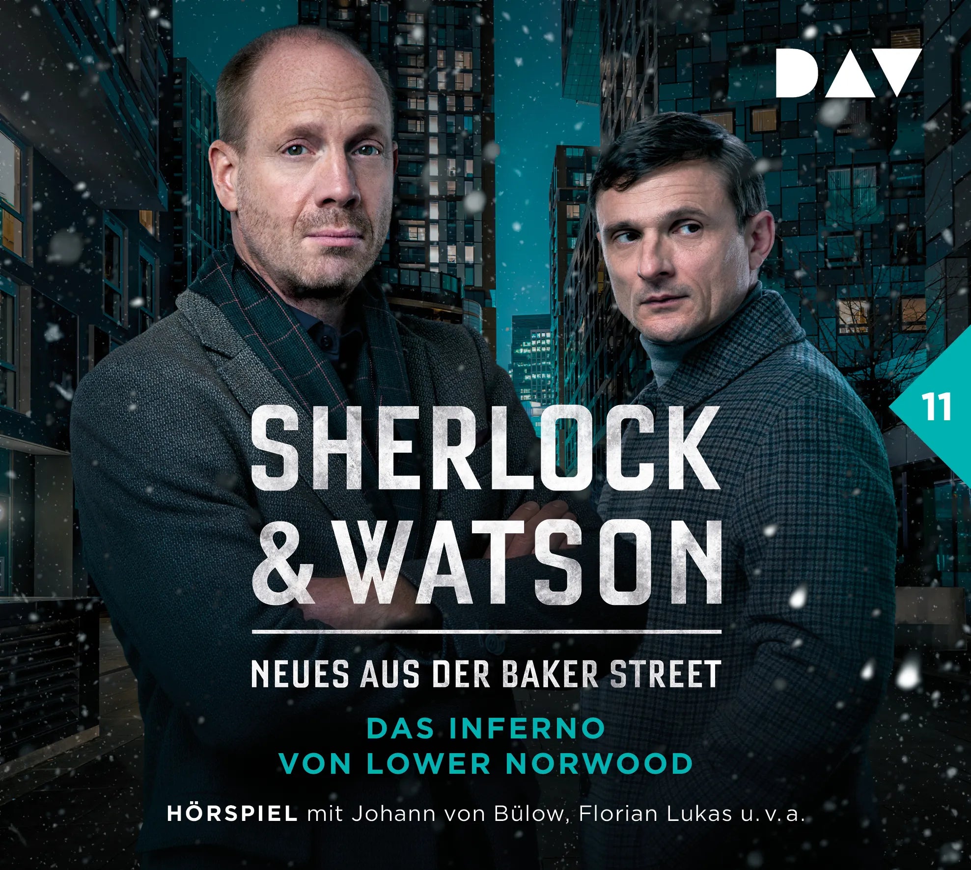 Buchcover von 'Sherlock & Watson – Neues aus der Baker Street: Das Inferno von Lower Norwood' - Hörbuch (CD) von Viviane Koppelmann