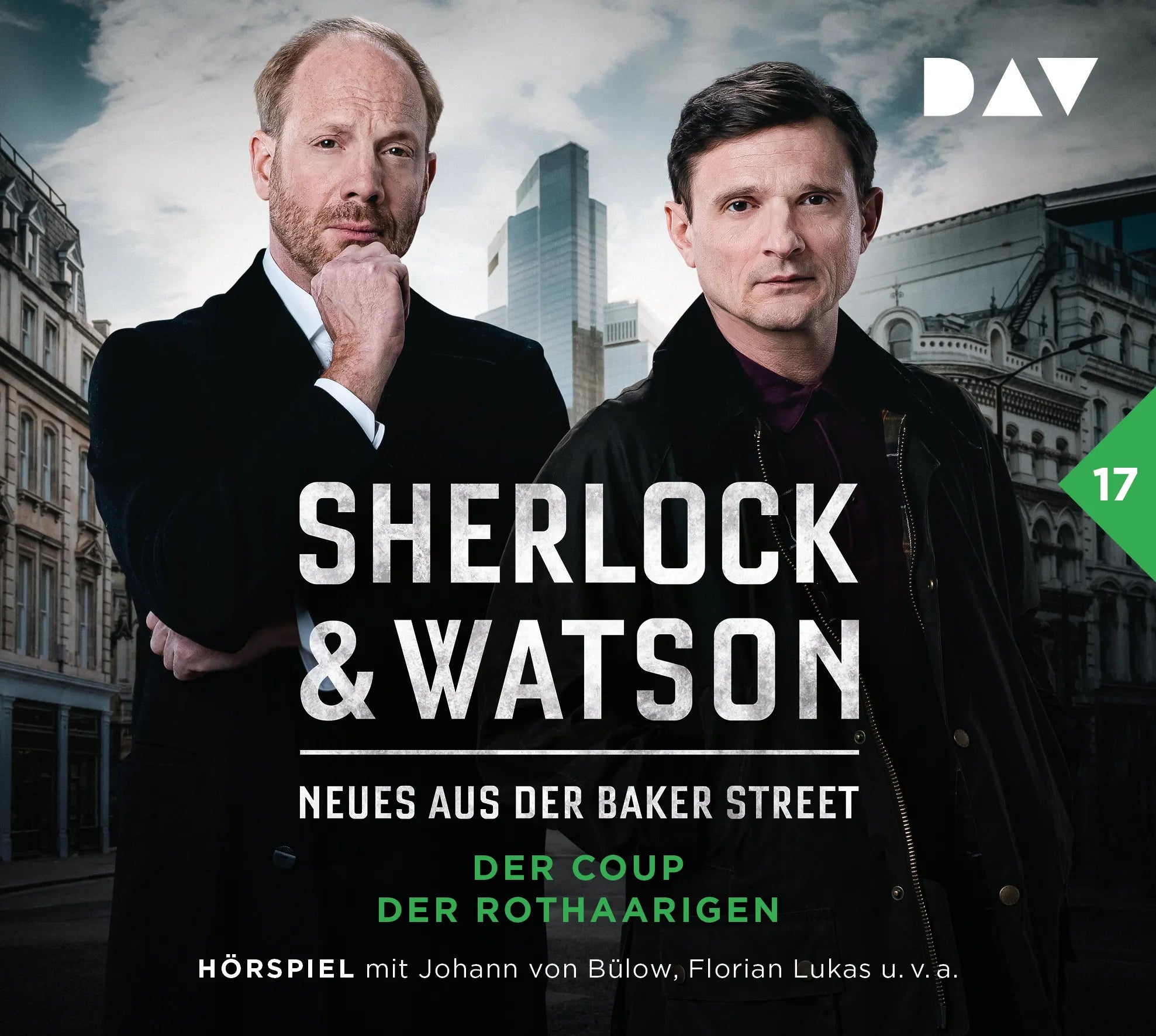Buchcover von 'Sherlock & Watson – Neues aus der Baker Street: Der Coup der Rothaarigen' - Hörbuch (CD) von Viviane Koppelmann