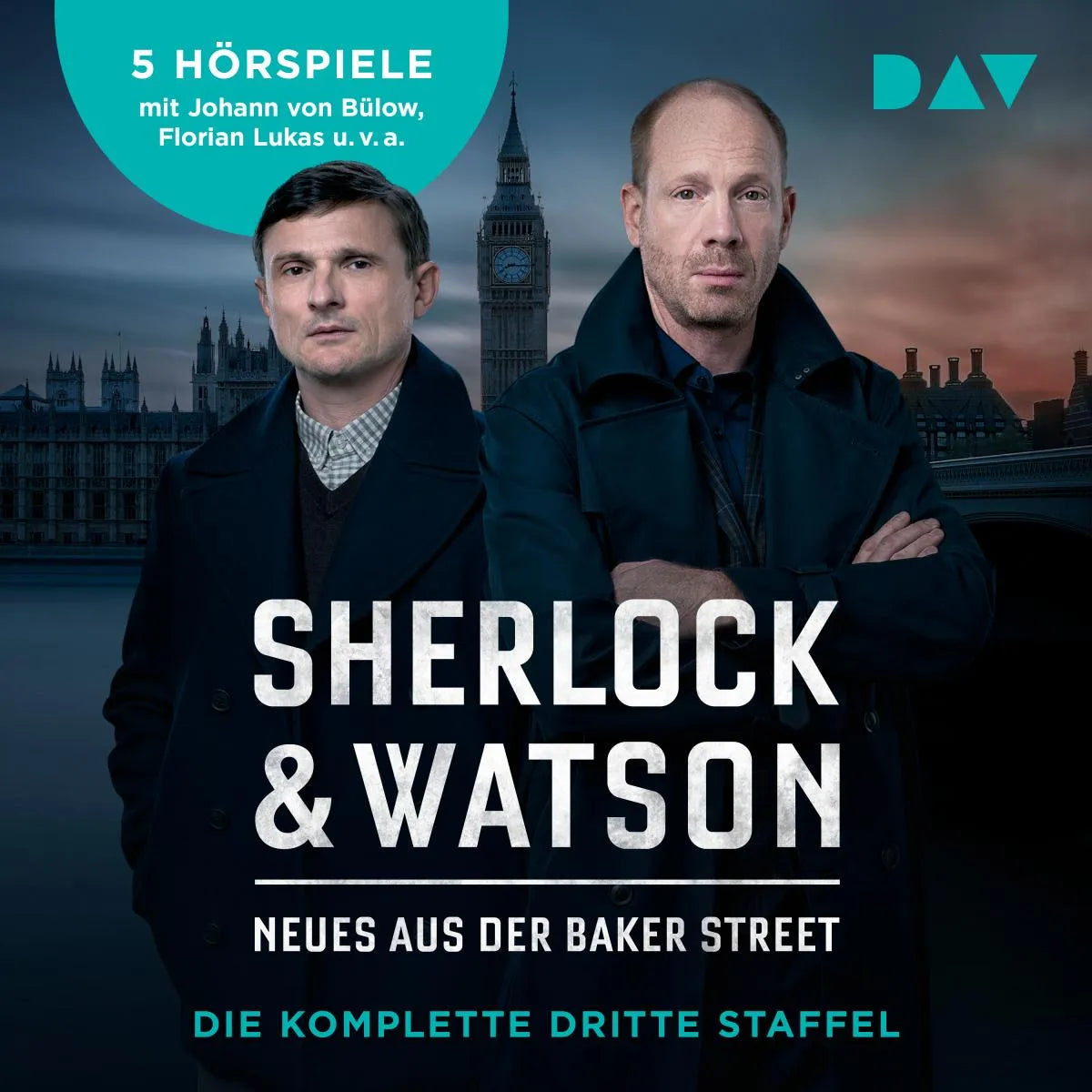 Cover: Sherlock & Watson - Neues aus der Baker Street. Die komplette dritte Staffel (Hörbuch Download) von Viviane Koppelmann