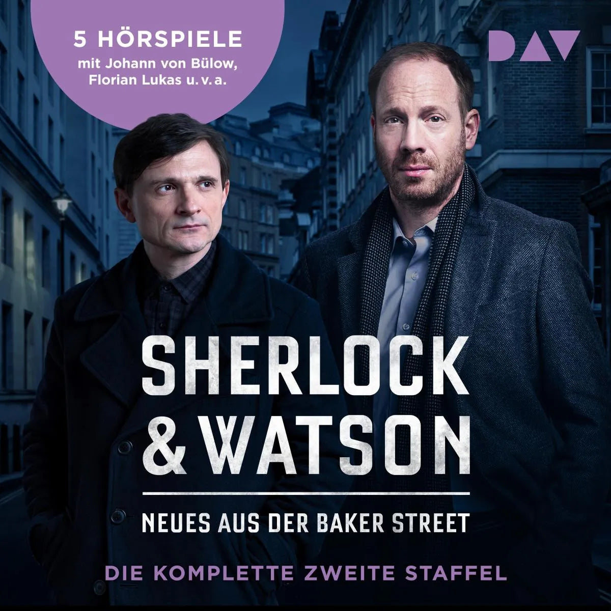 Cover: Sherlock & Watson - Neues aus der Baker Street. Die komplette zweite Staffel (Hörbuch Download) von Viviane Koppelmann