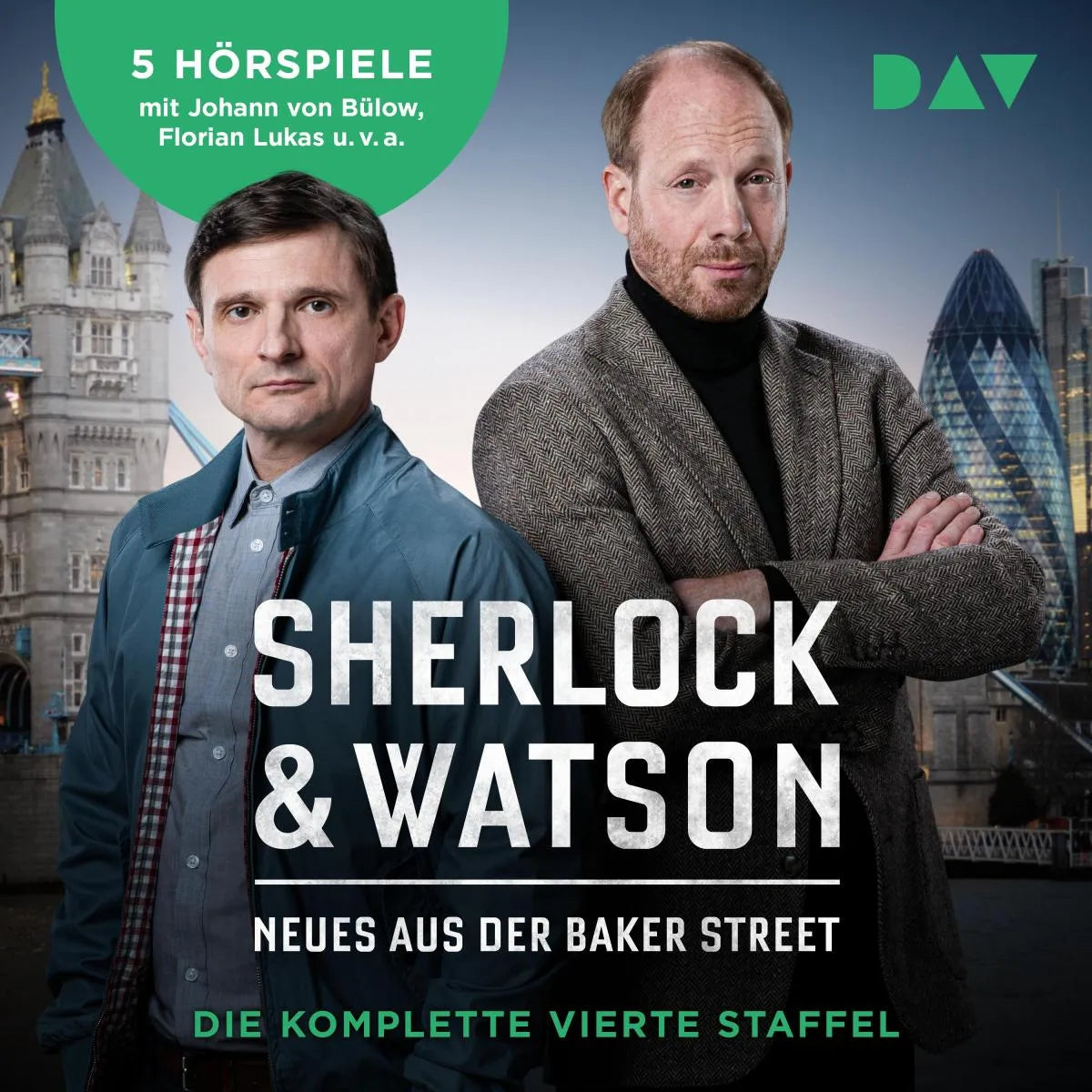 Cover: Sherlock & Watson - Neues aus der Baker Street. Die komplette vierte Staffel (Hörbuch Download) von Viviane Koppelmann