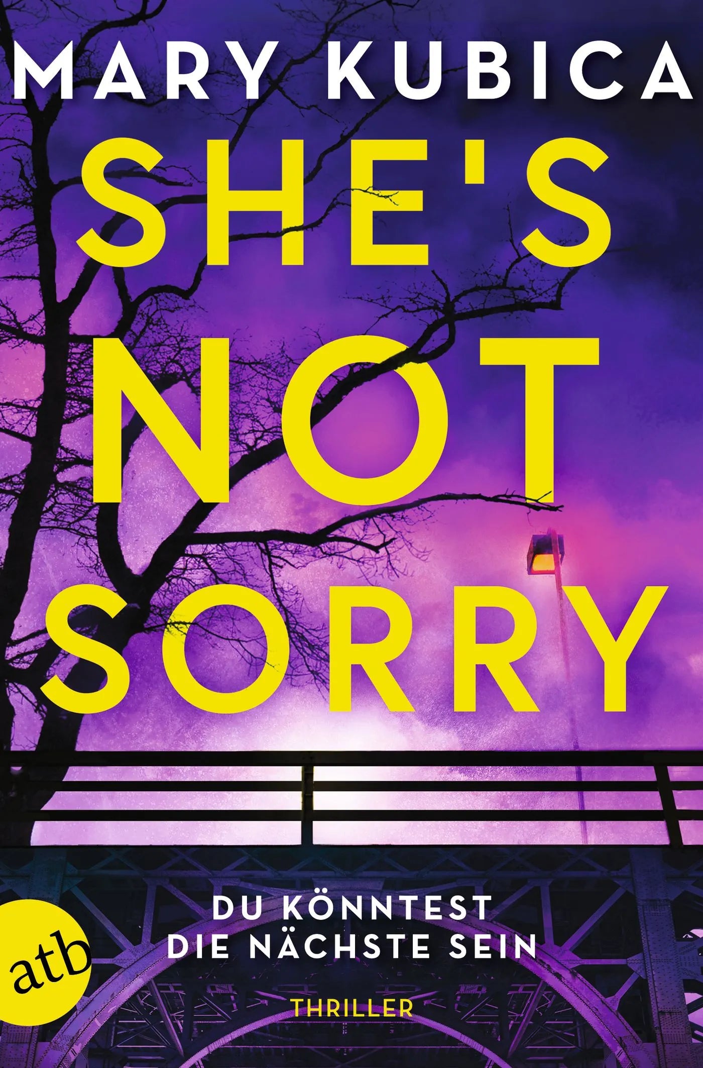 Buchcover von 'She’s Not Sorry – Du könntest die Nächste sein' - Taschenbuch von Mary Kubica