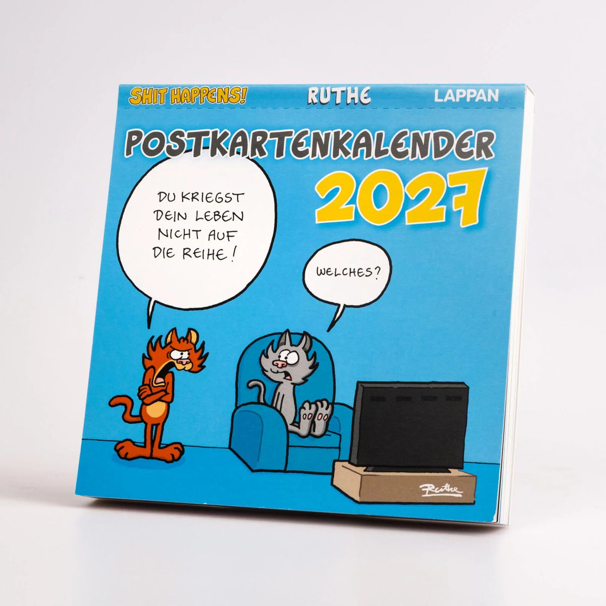 Shit happens! Postkartenkalender 2027 – Ansicht