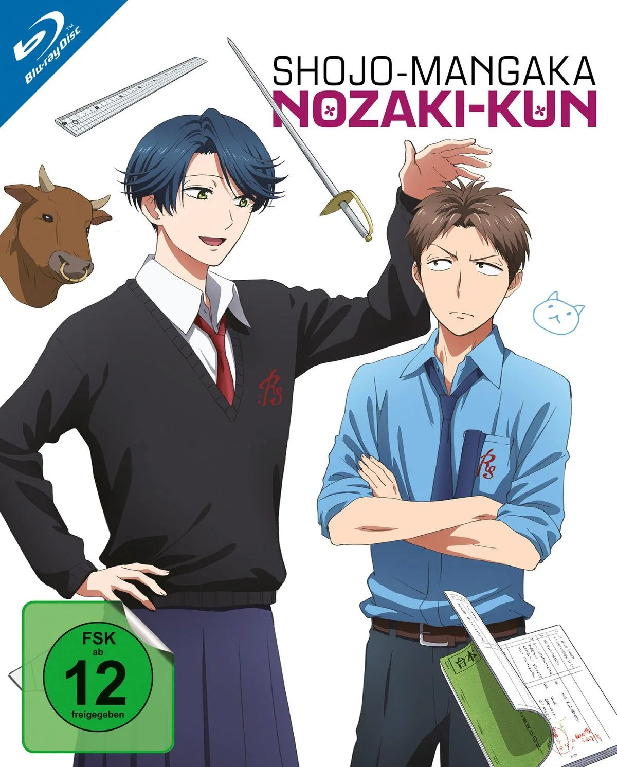 Shojo-Mangaka Nozaki-Kun Vol. 2 (Ep. 5-8) - Blu-ray Disc