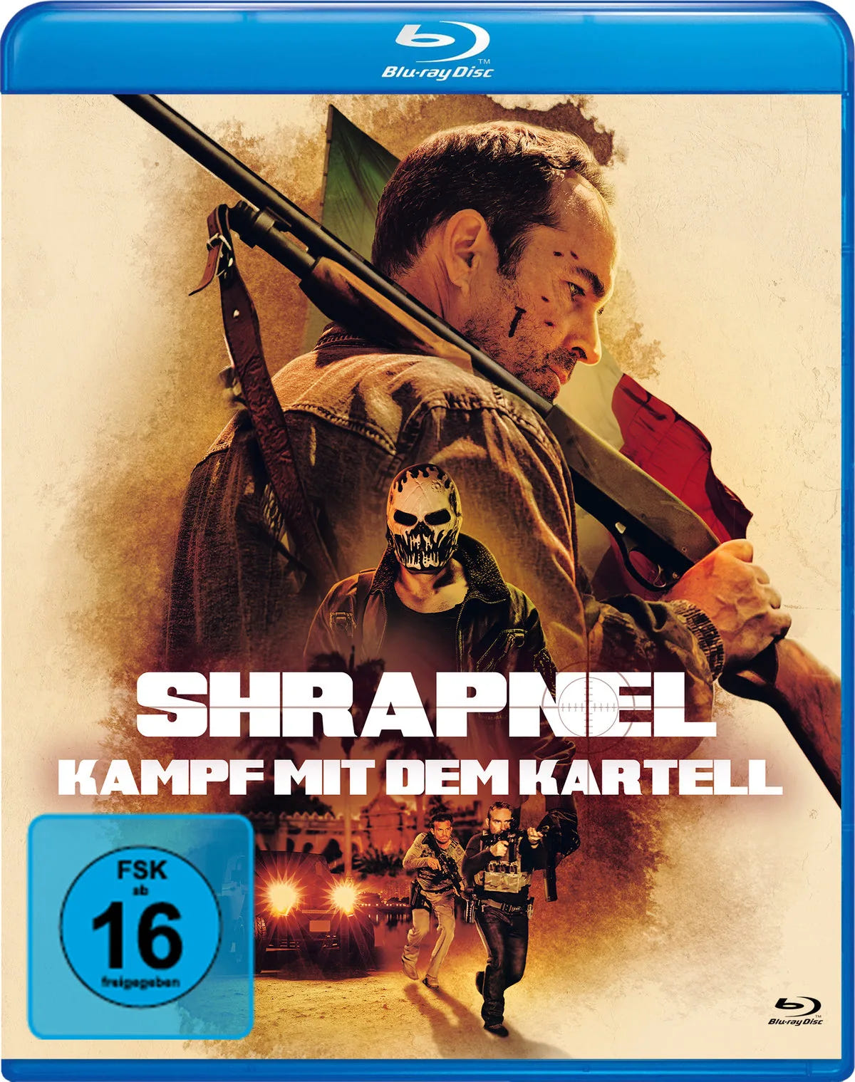 Shrapnel - Kampf mit dem Kartell - Blu-ray Disc
