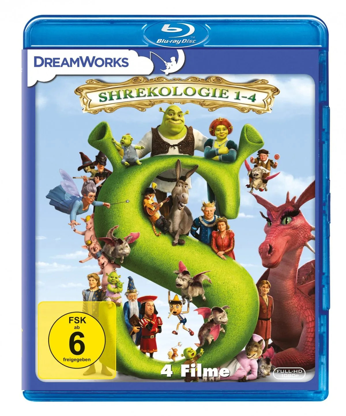 Shrek 1-4 - Shrekologie  [4 BRs] - Blu-ray Disc