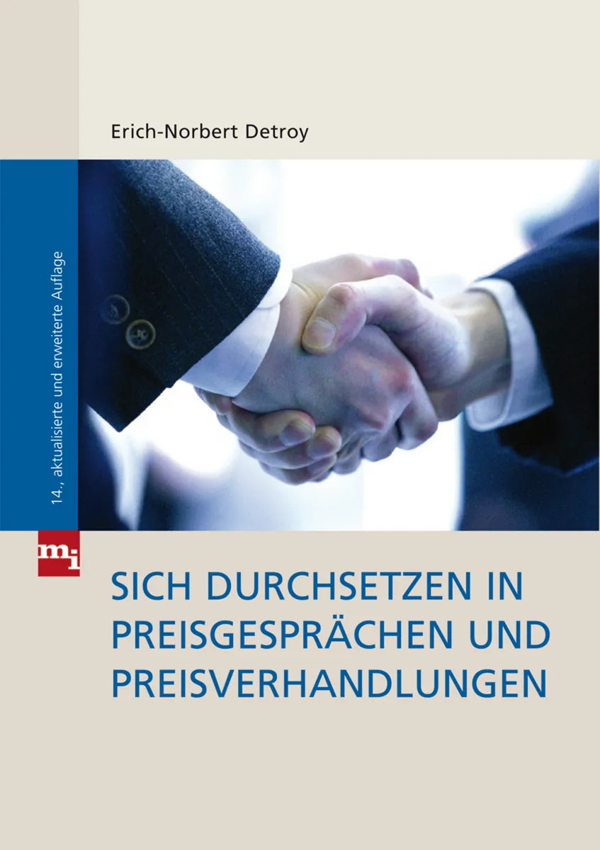 Buchcover von 'Sich durchsetzen in Preisgesprächen und Preisverhandlungen' - Gebundene Ausgabe von Erich-Norbert Detroy