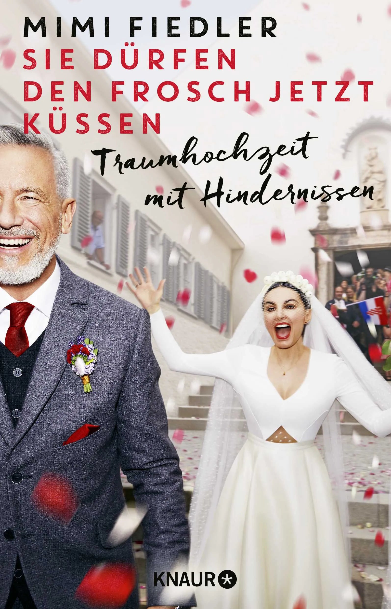 Buchcover von 'Sie dürfen den Frosch jetzt küssen' - Paperback von Mimi Fiedler
