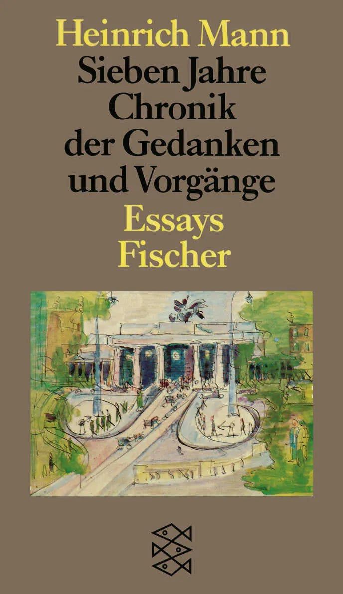Buchcover von 'Sieben Jahre' - Taschenbuch von Heinrich Mann