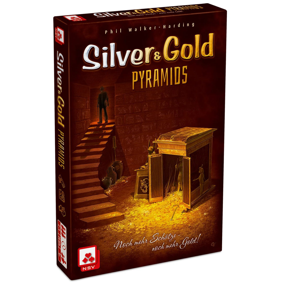 Kartenspiel: Silver & Gold Pyramids - das Spiel für endlos viele Abenteuer