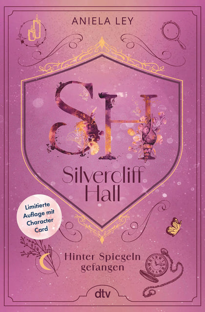 Buchcover von 'Silvercliff Hall – Hinter Spiegeln gefangen' - Gebundene Ausgabe von Aniela Ley