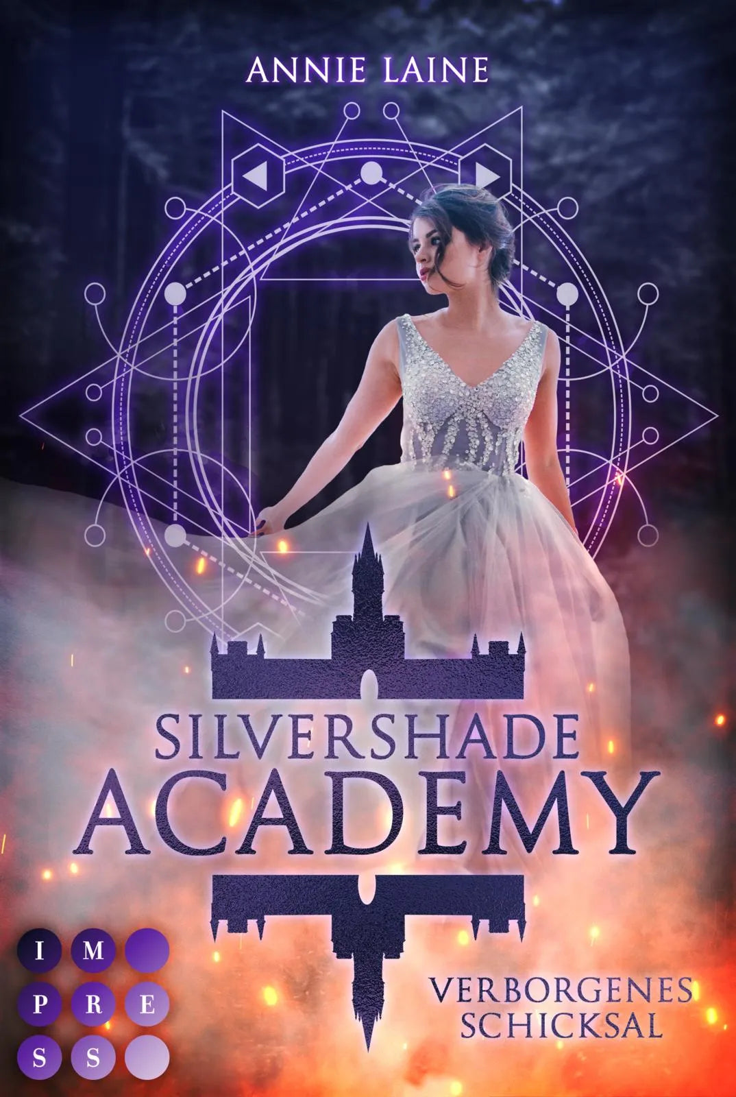 Buchcover von 'Silvershade Academy 1: Verborgenes Schicksal' - Taschenbuch von Annie Laine