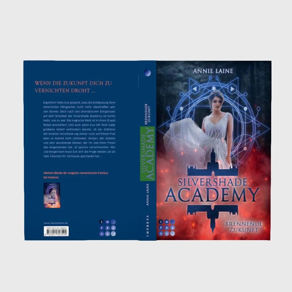 Produktansicht: Silvershade Academy 2: Brennende Zukunft (Taschenbuch)