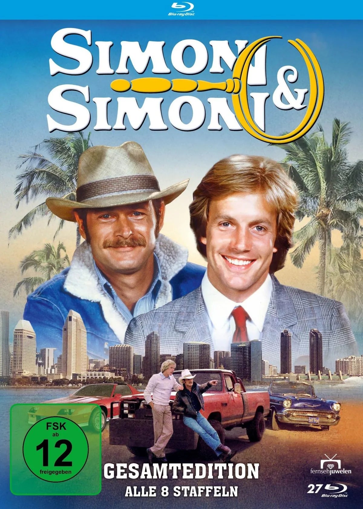 Simon & Simon - Die komplette restaurierte Serie - Blu-ray Disc