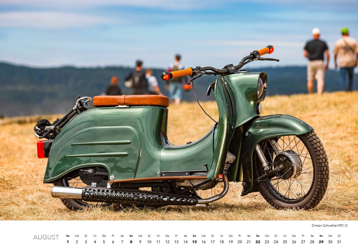 Simson Schwalbe 2027 Kalender – Ansicht