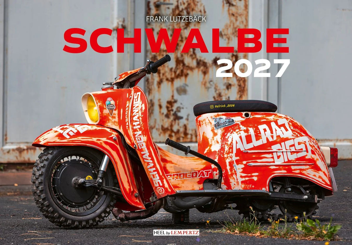 Wandkalender: Simson Schwalbe 2027 Kalender