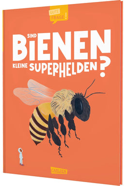 Buchcover von 'Sind Bienen kleine Superhelden?' - Gebundene Ausgabe von Eliza Jeffrey