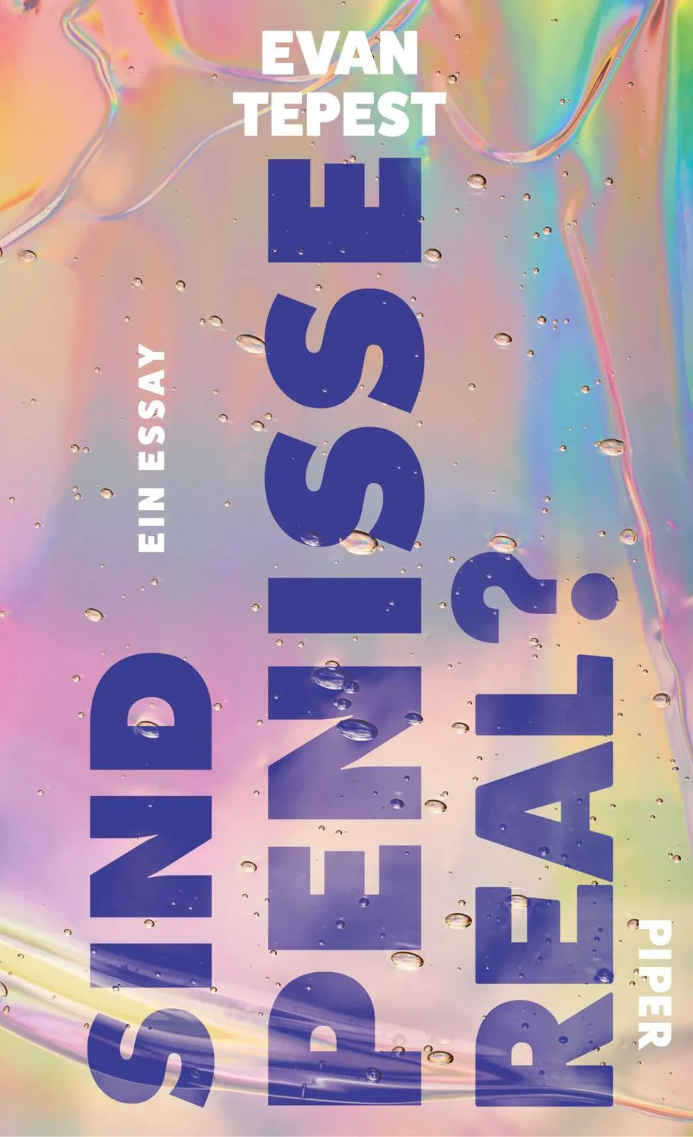 Buchcover von 'Sind Penisse real?' - Gebundene Ausgabe von Evan Hugo Tepest