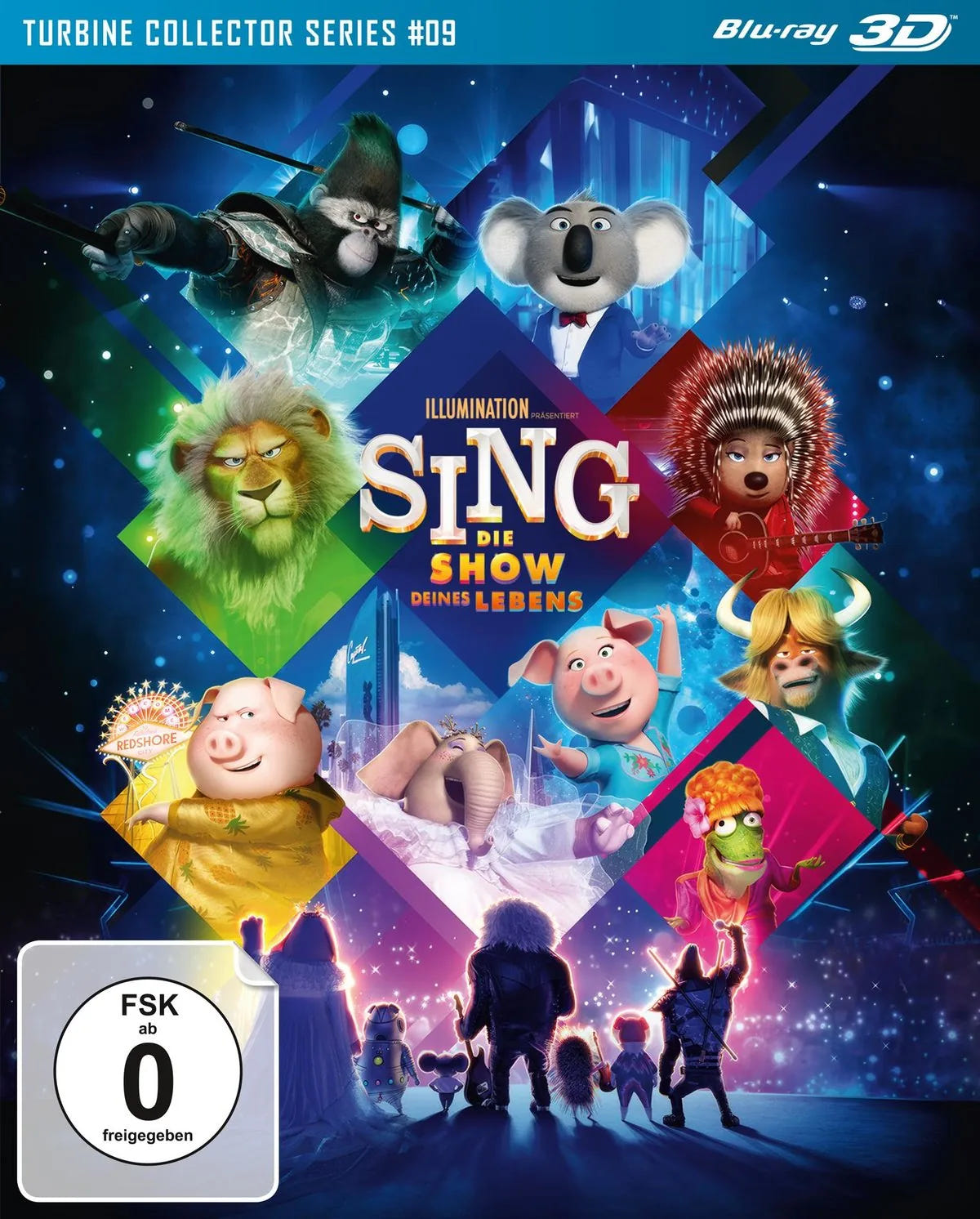 Sing 2: Die Show deines Lebens - Blu-ray 3D