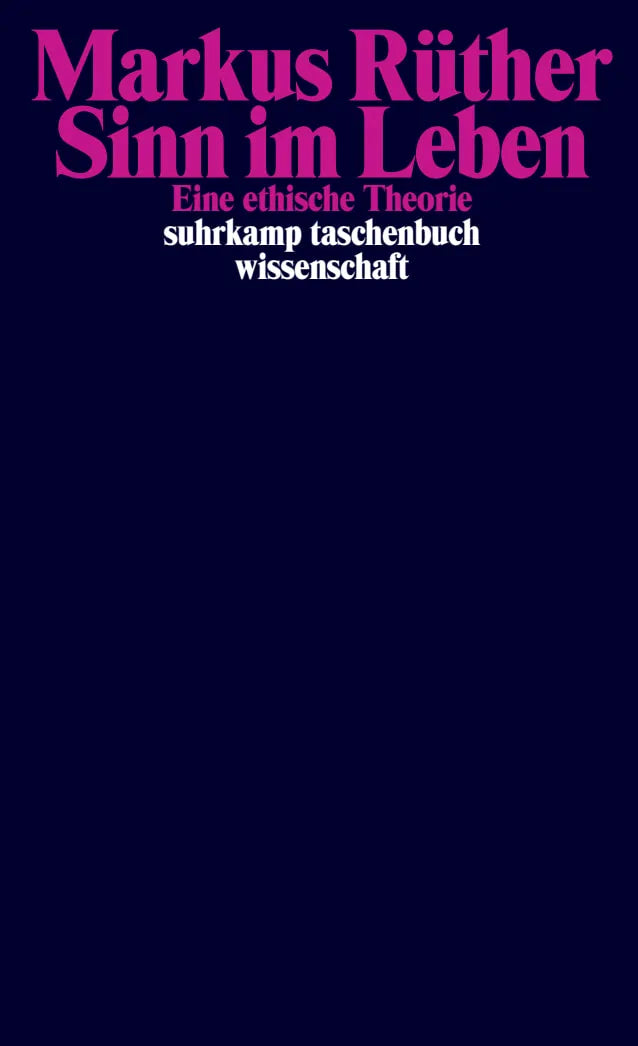 Buchcover von 'Sinn im Leben' - Taschenbuch von Markus Rüther
