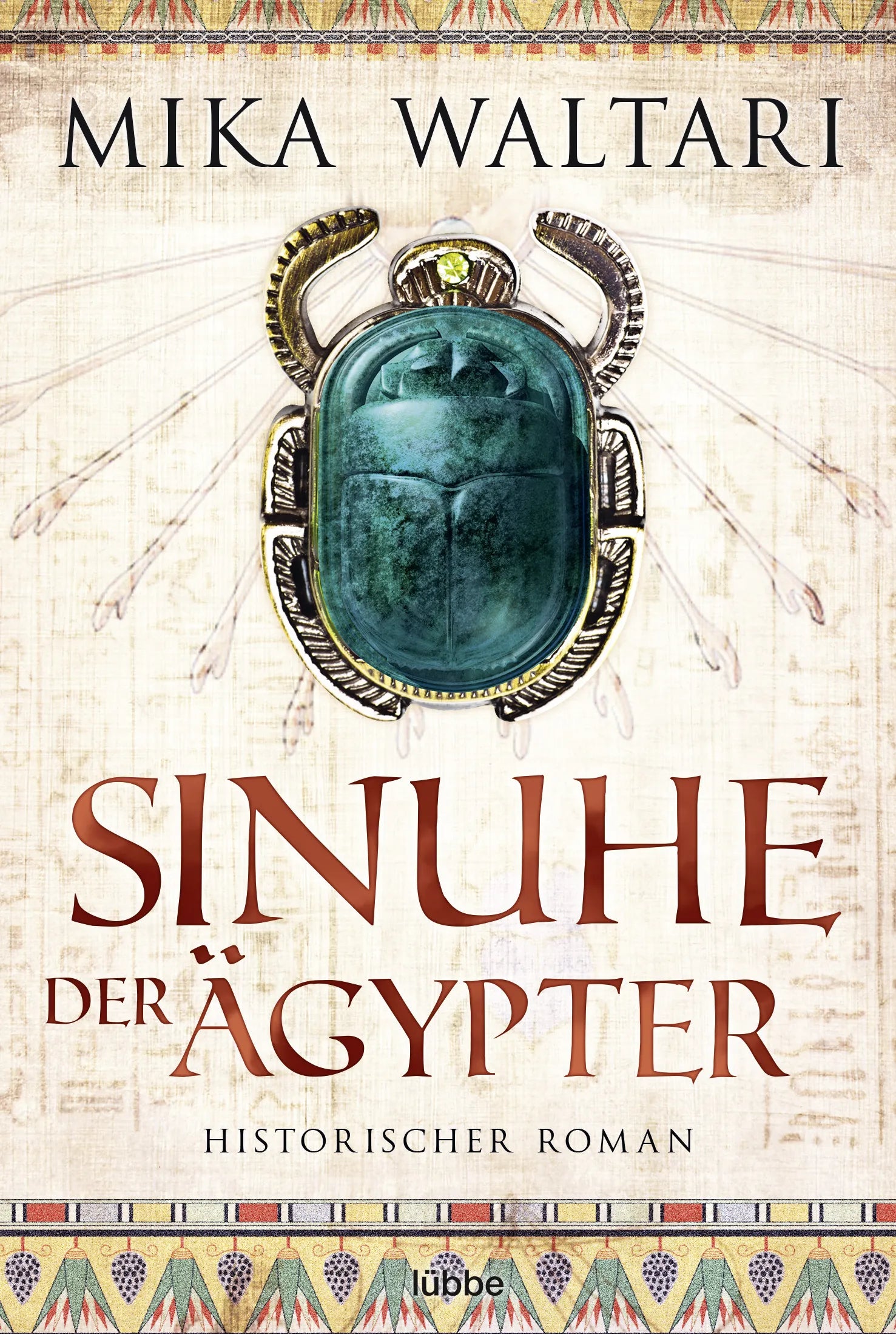 Buchcover von 'Sinuhe der Ägypter' - Taschenbuch von Mika Waltari