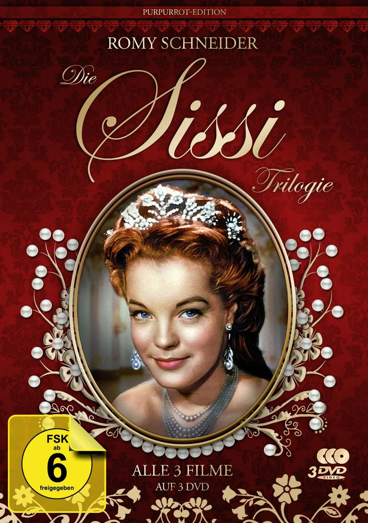 Sissi 1-3  [3 DVDs] - Purpurrot-Edition - DVD