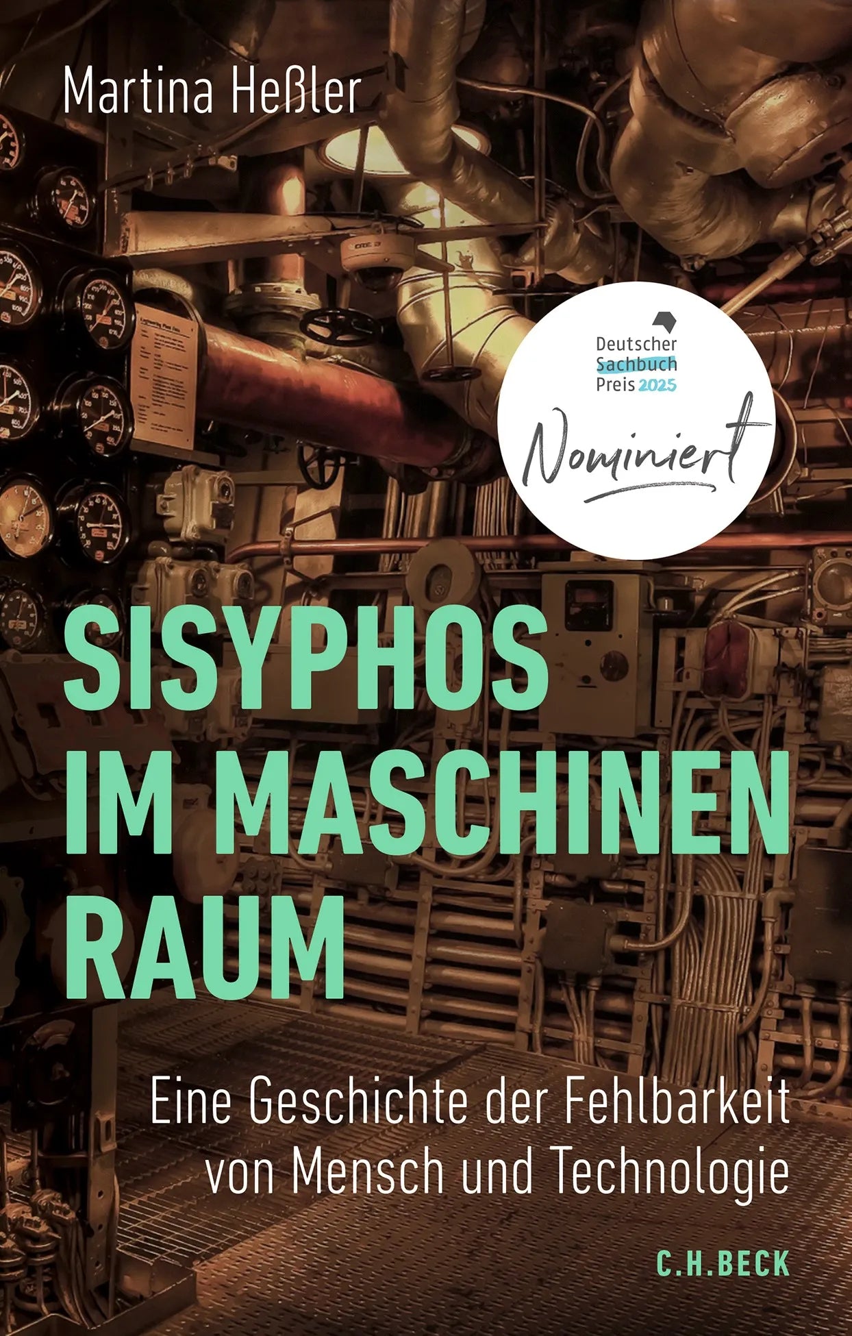 Buchcover von 'Sisyphos im Maschinenraum' - Gebundene Ausgabe von Martina Heßler