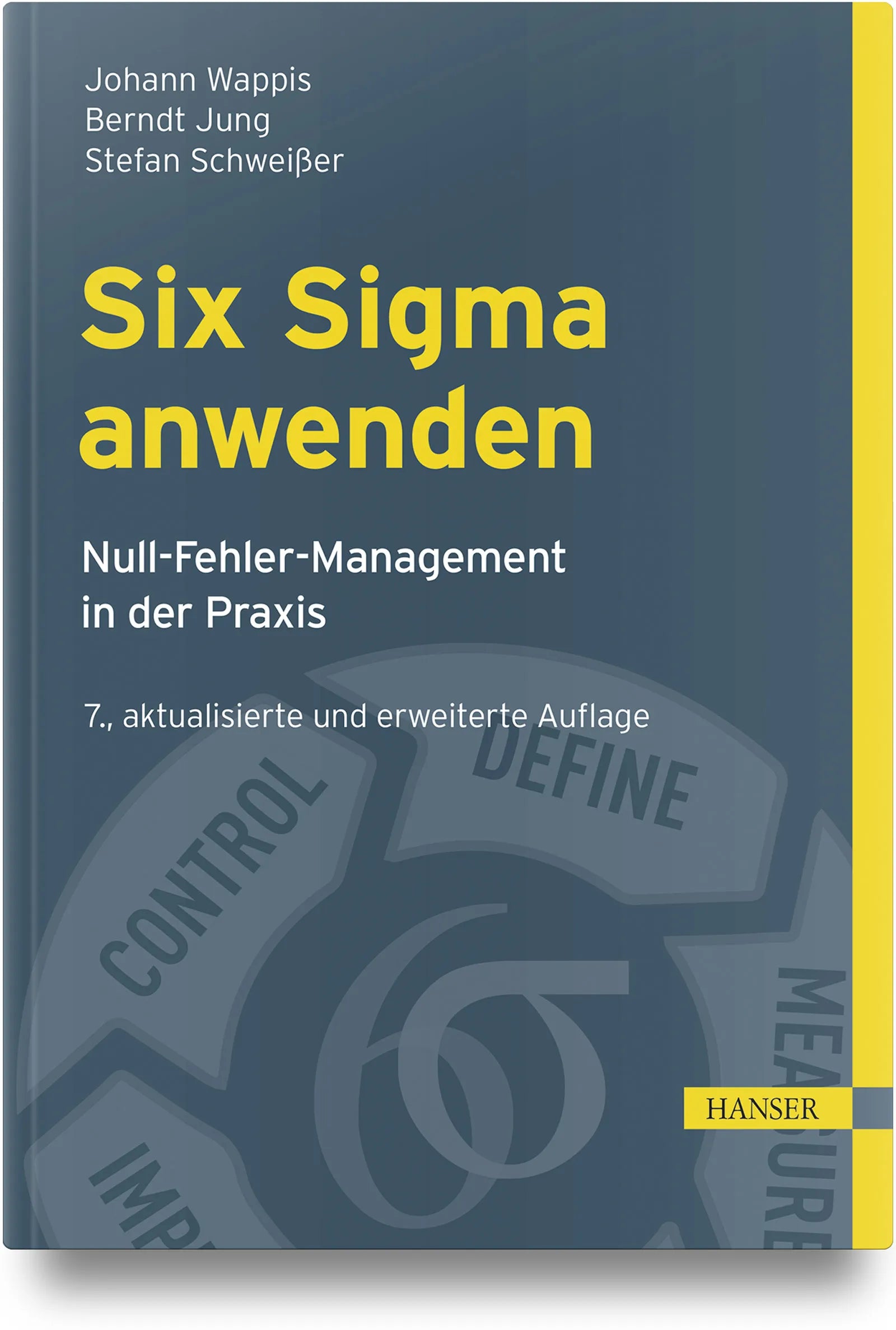 Buchcover von 'Six Sigma anwenden' - Gebundene Ausgabe von Johann Wappis