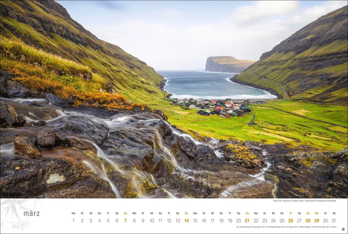 Skandinavien Globetrotter Kalender 2027 - Von stillen Wäldern, Seen und Fjorden – Ansicht