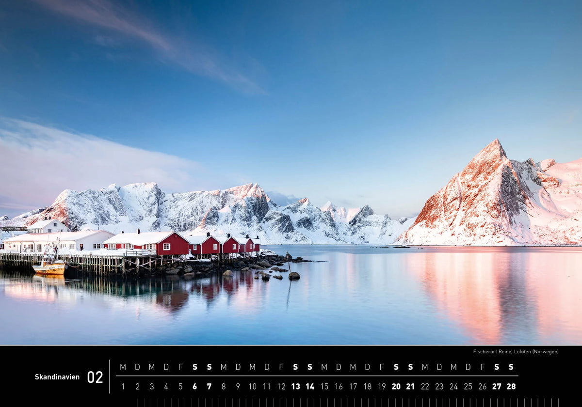 Skandinavien Premiumkalender 2027 – Ansicht