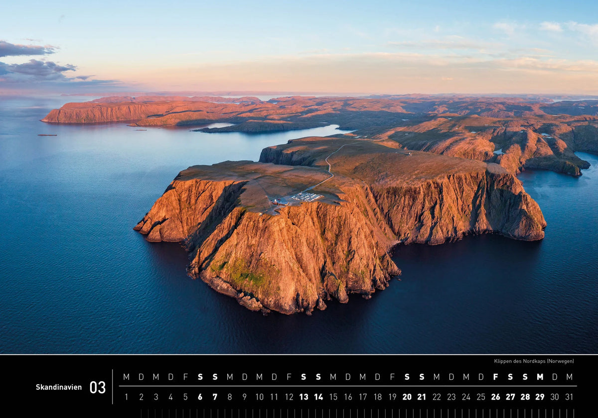 Skandinavien Premiumkalender 2027 – Ansicht