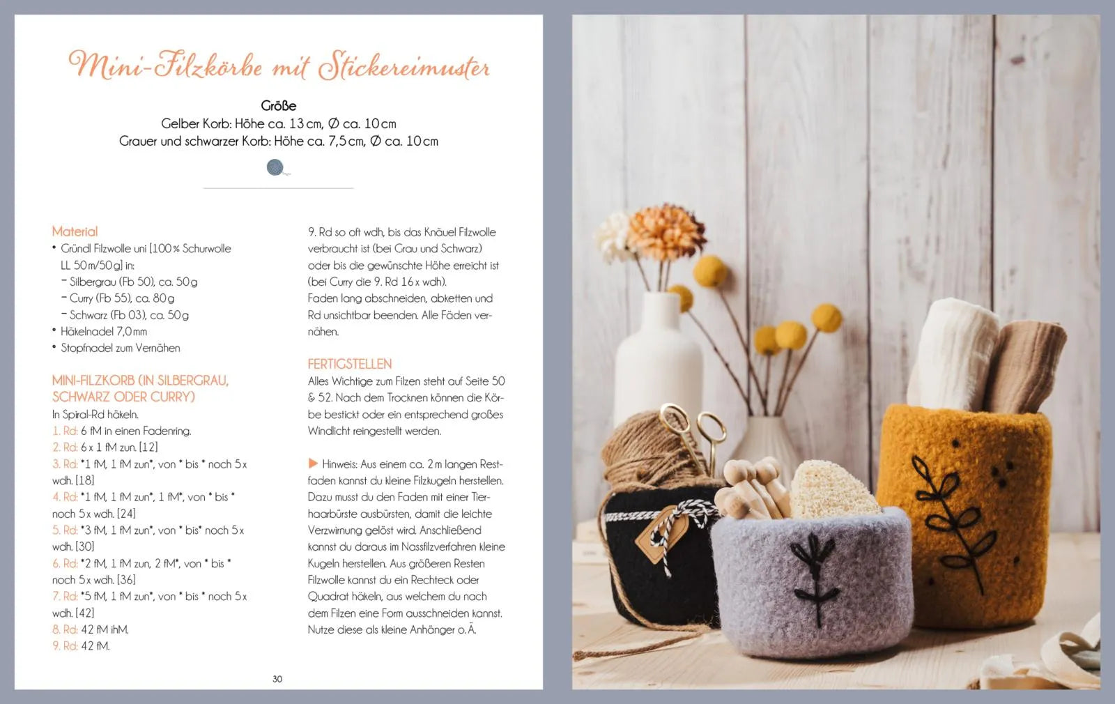 Innenansicht von 'Skandinavischer Häkelzauber' - Taschenbuch