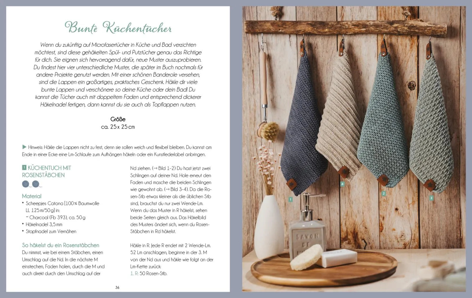 Innenansicht von 'Skandinavischer Häkelzauber' - Taschenbuch