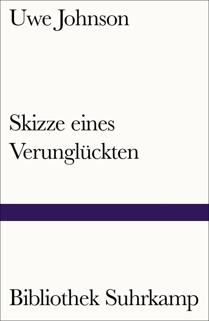 Buchcover von 'Skizze eines Verunglückten' - Taschenbuch von Uwe Johnson