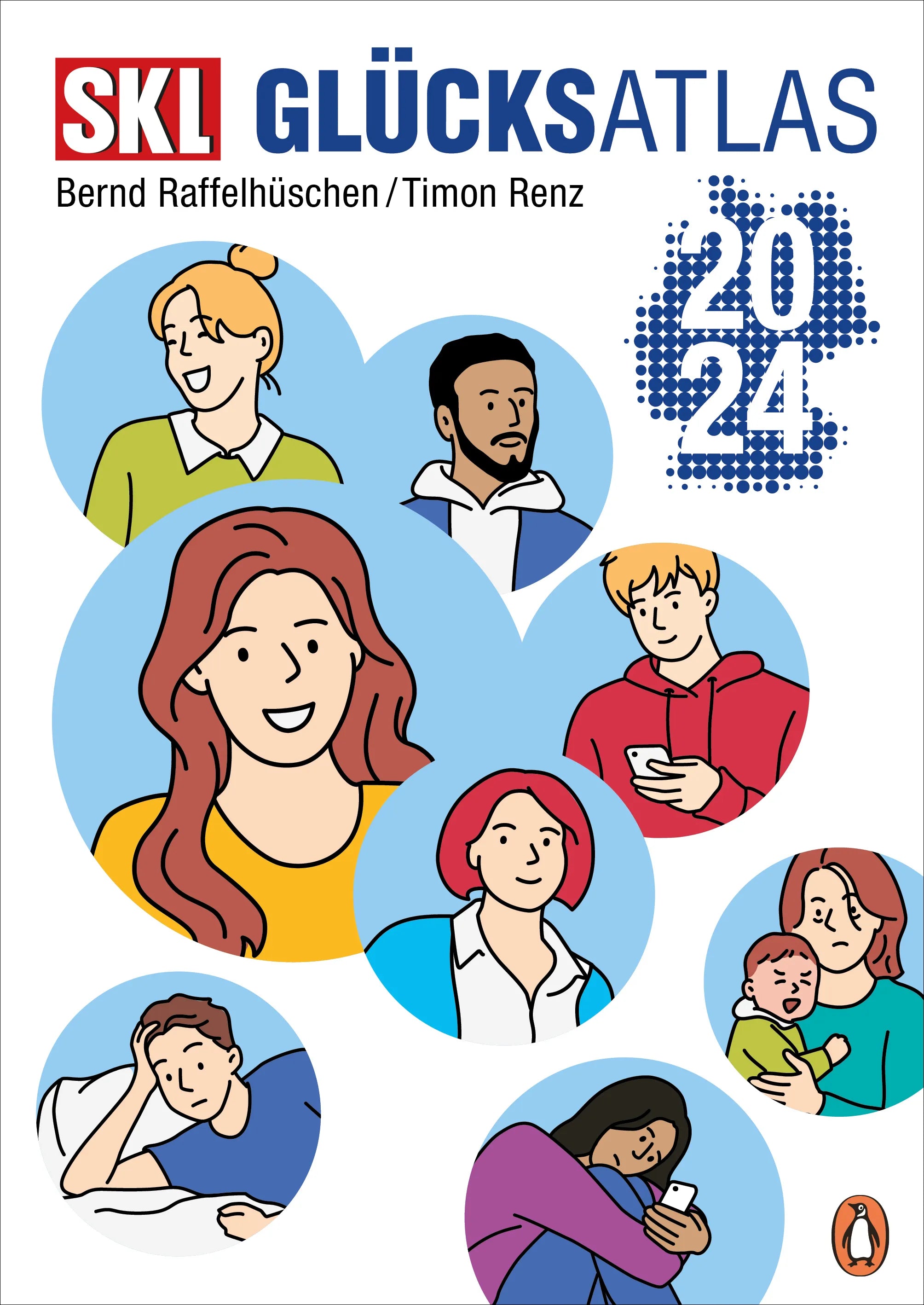 Cover: SKL Glücksatlas 2024 (E-Book) von Bernd Raffelhüschen