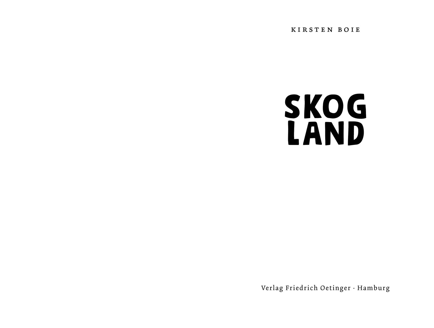 Detailansicht: Skogland 1 (Taschenbuch)