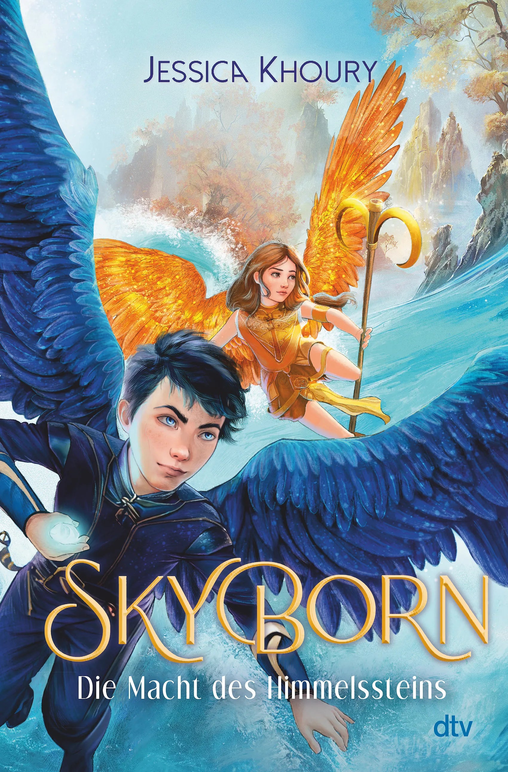 Buchcover von 'Skyborn – Die Macht des Himmelssteins' - Gebundene Ausgabe von Jessica Khoury