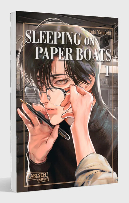 Buchcover von 'Sleeping on Paper Boats 1' - Taschenbuch von Teki Yatsuda