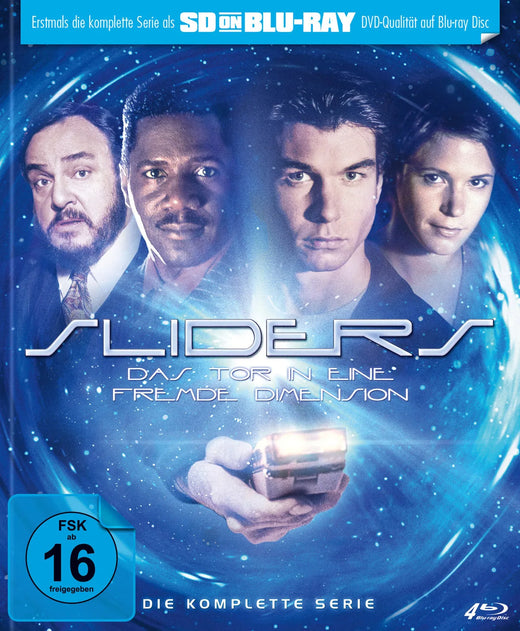 Sliders - Das Tor in eine fremde Dimension - Komplette Serie - Limited Edition - Mediabook - Blu-ray
