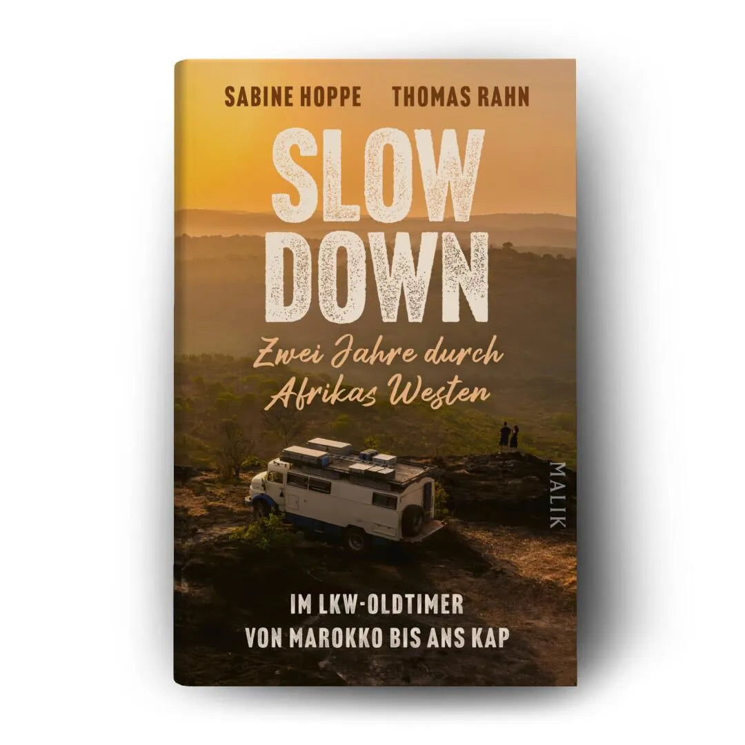Detailansicht: Slow down – Zwei Jahre durch Afrikas Westen (Hardcover)