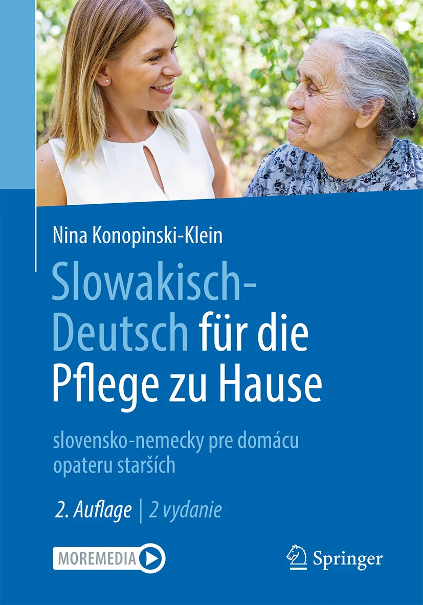 Cover: Slowakisch-Deutsch für die Pflege zu Hause (E-Book) von Nina Konopinski-Klein