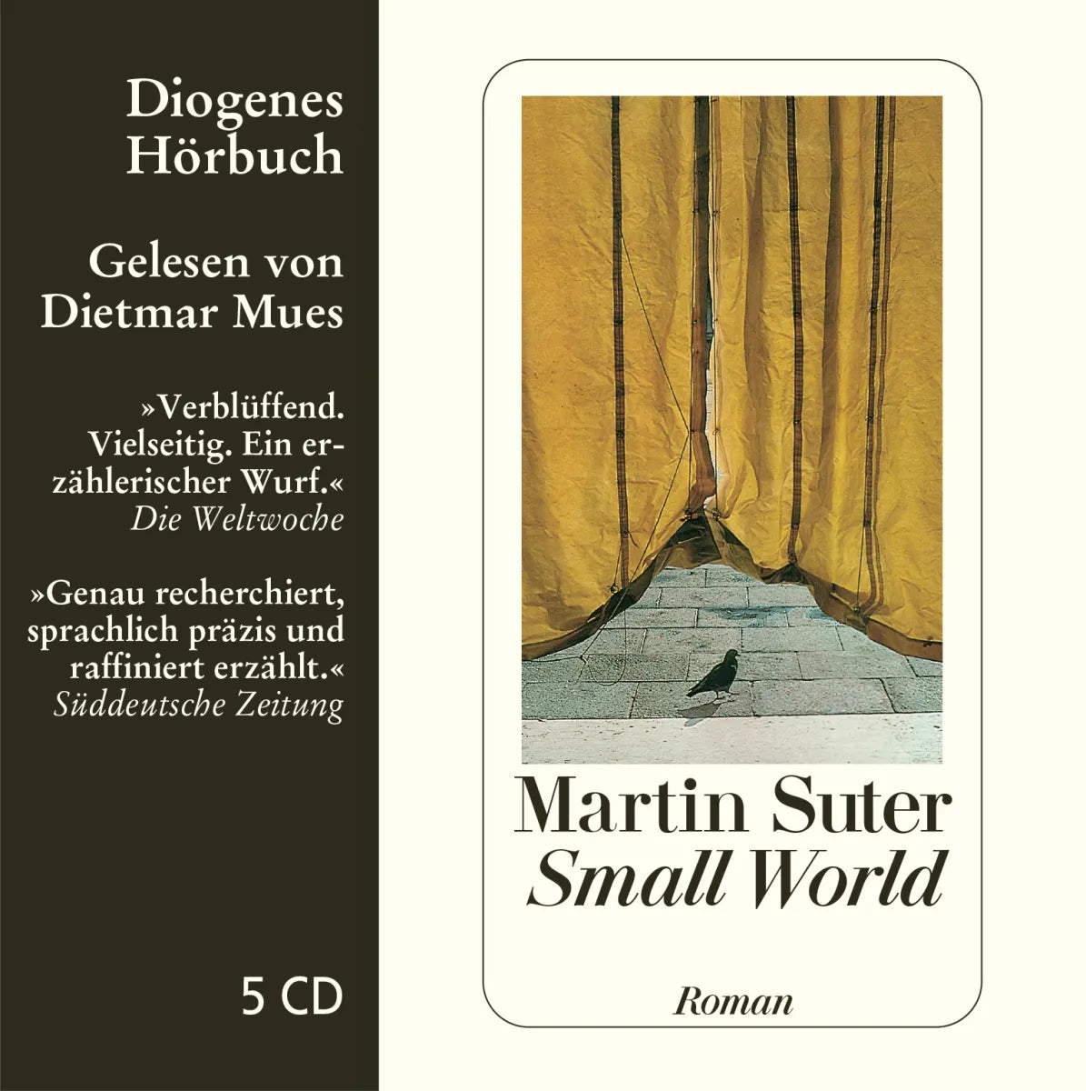 Buchcover von 'Small World' - Hörbuch (CD) von Martin Suter
