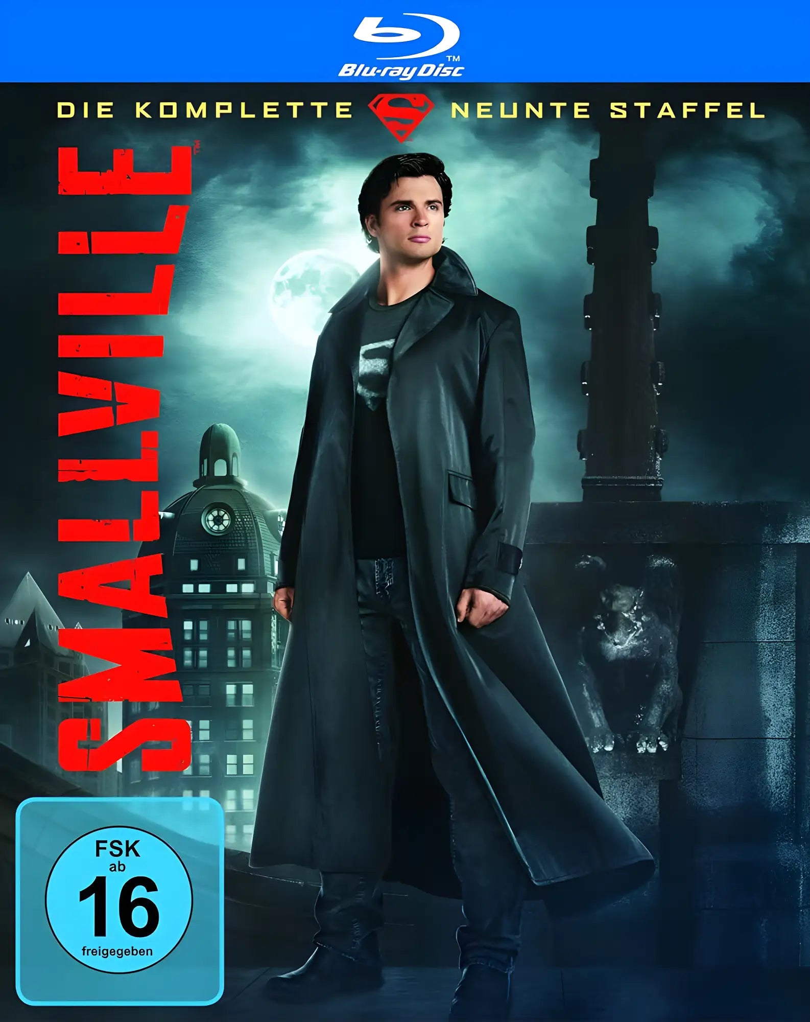 Smallville Die komplette neunte Staffel Blu-ray Cover