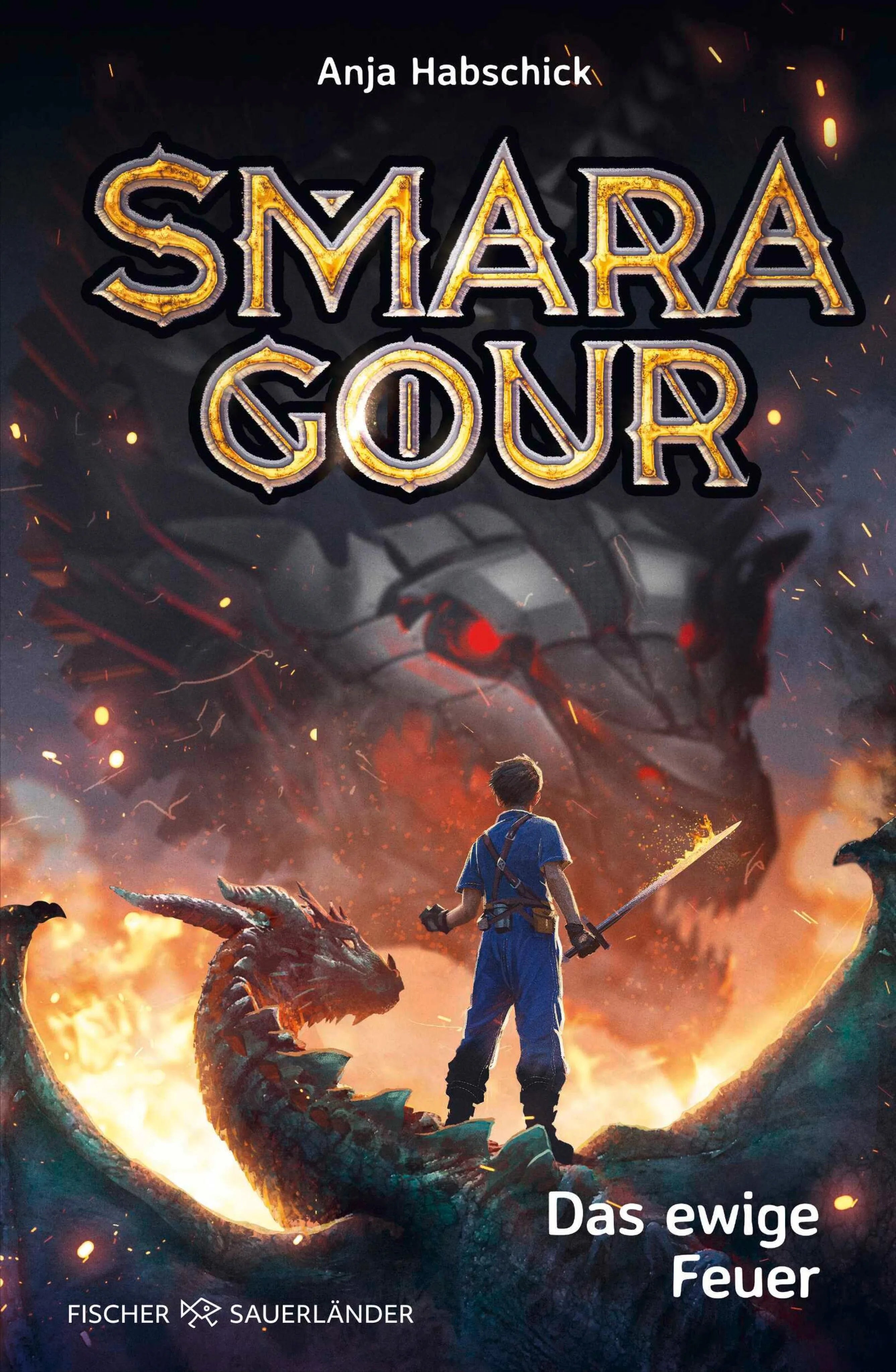 Cover: Smaragour – Das ewige Feuer (E-Book) von Anja Habschick