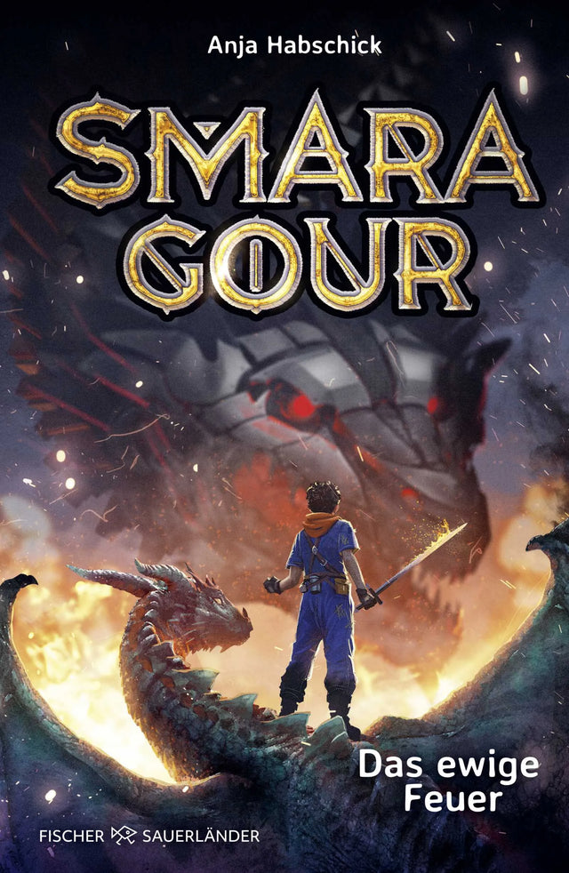 Cover: Smaragour – Das ewige Feuer (Hardcover) von Anja Habschick