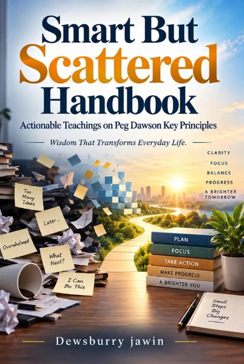 Cover: Smart but Scattered Handbook - Actionable Teachings on Peg Dawson Key Principles (E-Book) von Dewsburry Jawin