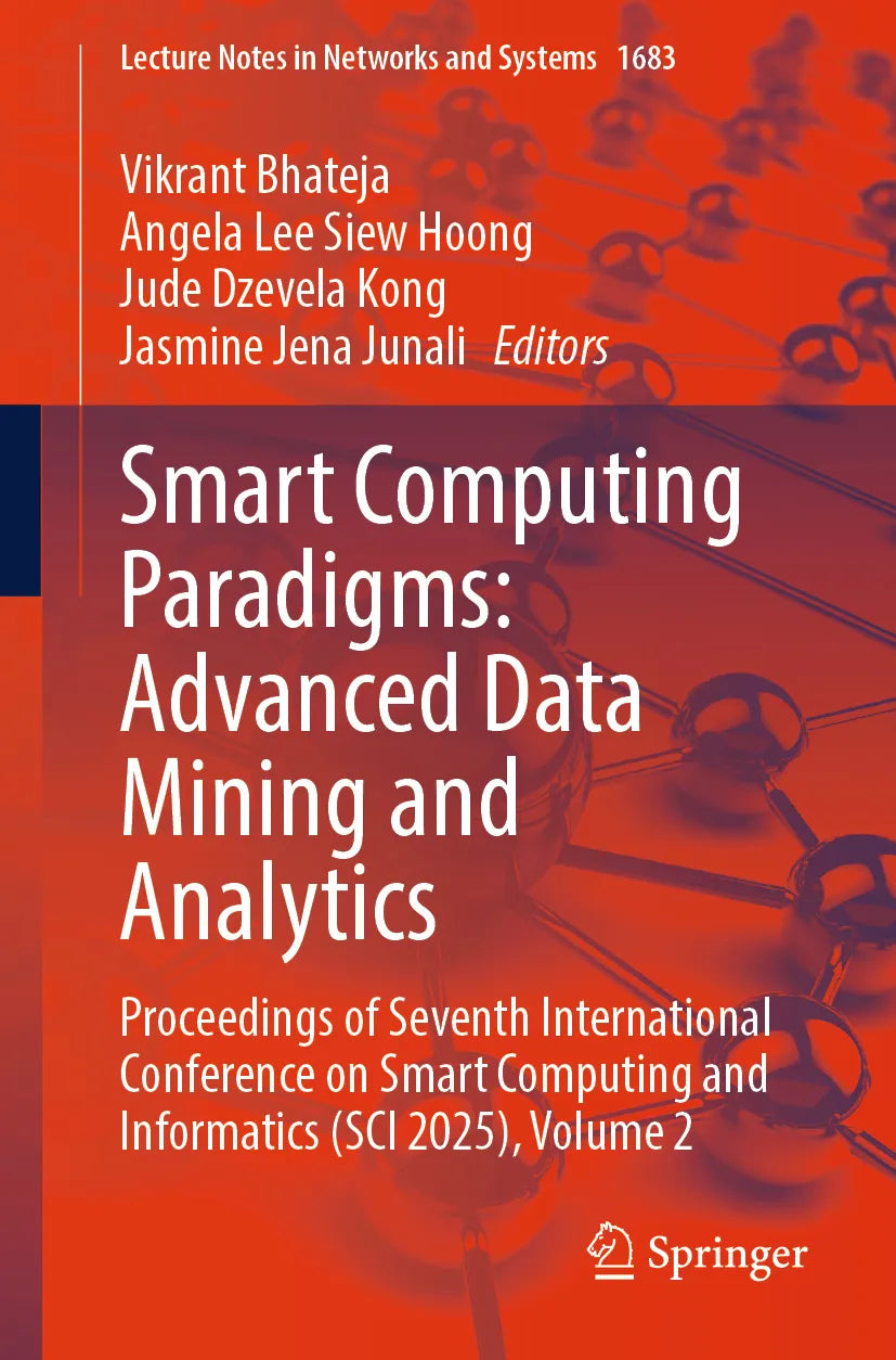 Cover: Smart Computing Paradigms: Advanced Data Mining and Analytics (E-Book)